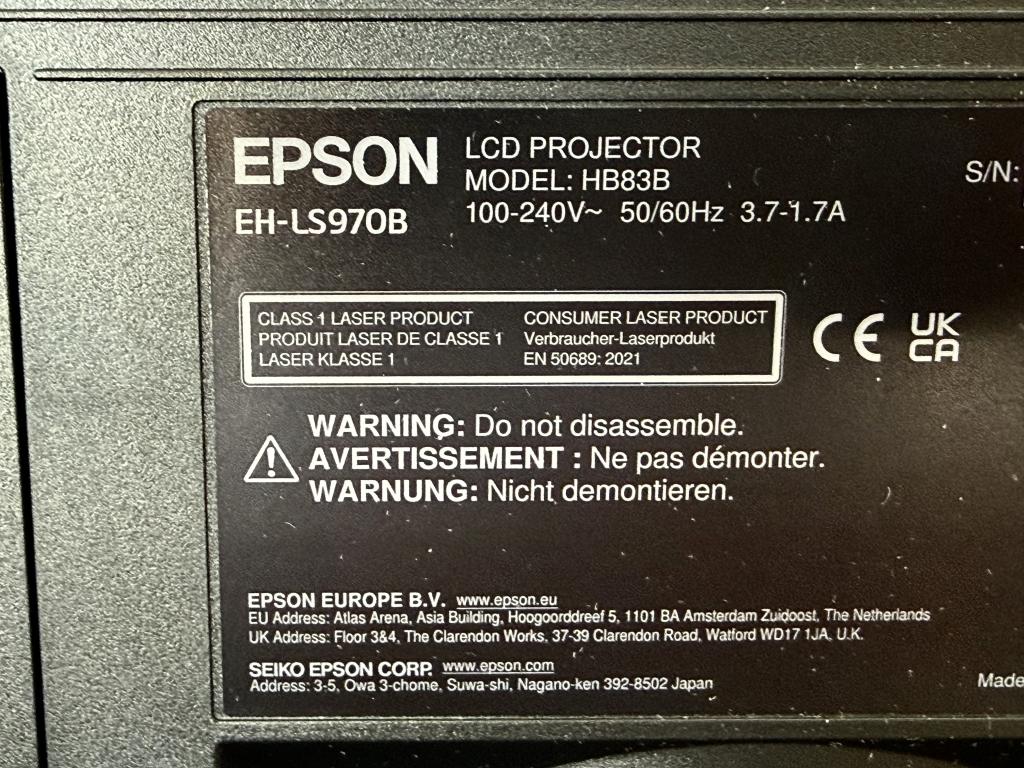 Epson Lifestudio Grand EH‑LS970