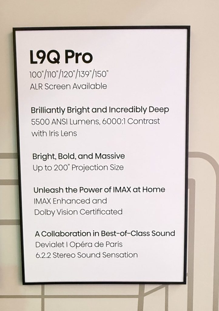 HISENSE L9Q Pro